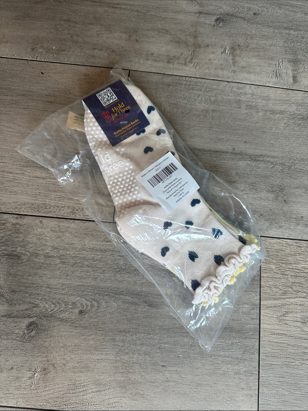 Pilates socks pack of 3